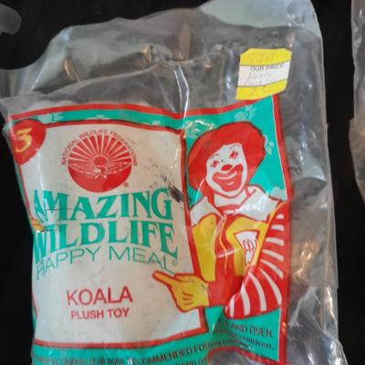 Still in the package collectable McDonald Happy meal toys