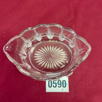 Oval trinket dish