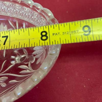 Beautiful oval scalloped dish