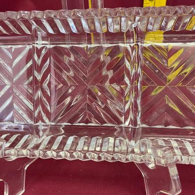 Rectangle 10â€ relish/divided tray