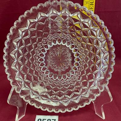Fostoria American cube pattern