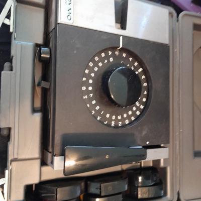 Vintage WORKING DYMO 2300 Typewriter Kit / Lable maker with case and tape refills