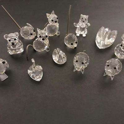 CRYSTAL ANIMALS LOT
