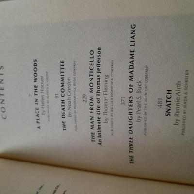 Vintage push button Tabletop telephone, Book with hidden compartment, and more