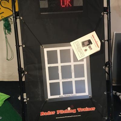 Radar Pitching trainer