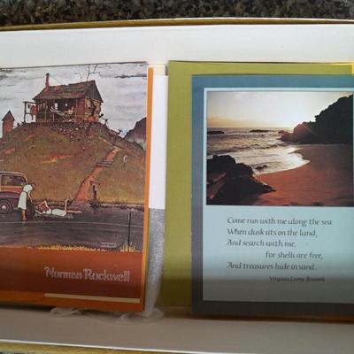 Office Organization, vintage swingline stapler, 3-hole punch, light, Greeting cards and more.