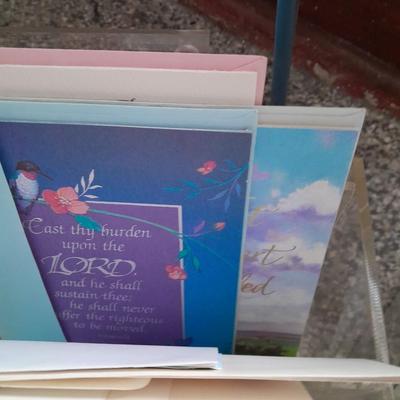 Office Organization, vintage swingline stapler, 3-hole punch, light, Greeting cards and more.