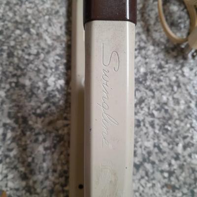 Office Organization, vintage swingline stapler, 3-hole punch, light, Greeting cards and more.