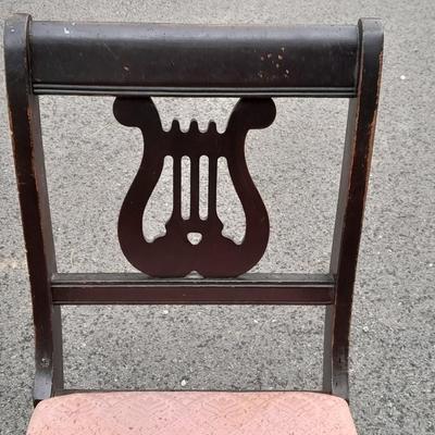 Antique Murphy Chair Company Lyre back Chair