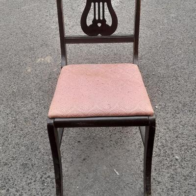 Antique Murphy Chair Company Lyre back Chair