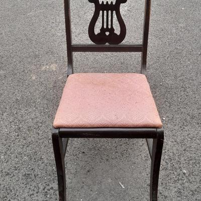 Antique Murphy Chair Company Lyre back Chair