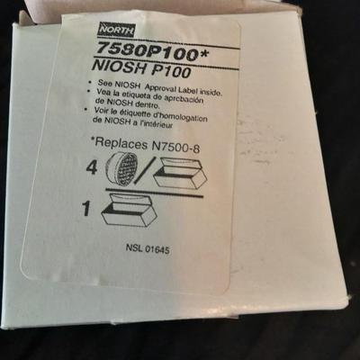 Honeywell NORTH safety Organic vapors respiratory replacement filters Different colors are different strengths. (1)