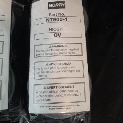 Honeywell NORTH safety Organic vapors respiratory replacement filters Different colors are different strengths. (1)