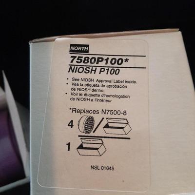 Honeywell NORTH safety Organic vapors respiratory replacement filters Different colors are different strengths. (1)