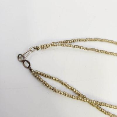 STUNNING STAINED GLASS HANDCRAFTED SEED BEAD NECKLACE