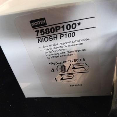 Honeywell NORTH safety Organic vapors respiratory replacement filters Different colors are different strengths. (2)