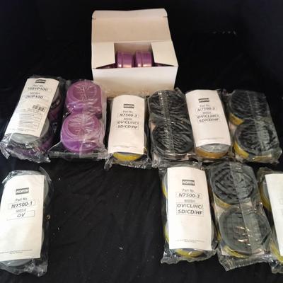 Honeywell NORTH safety Organic vapors respiratory replacement filters Different colors are different strengths. (2)