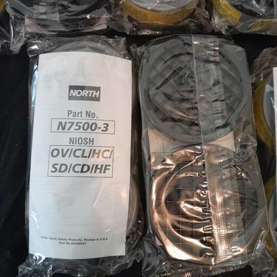 Honeywell NORTH safety Organic vapors respiratory replacement filters Different colors are different strengths. (2)