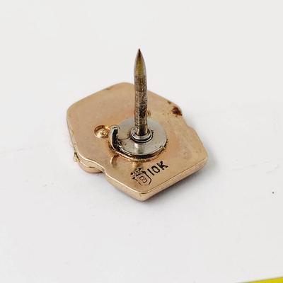 PIONEER SEED 10K GOLD LAPEL PIN