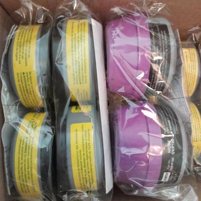 Honeywell NORTH safety Organic vapors respiratory replacement filters Different colors are different strengths. (3)