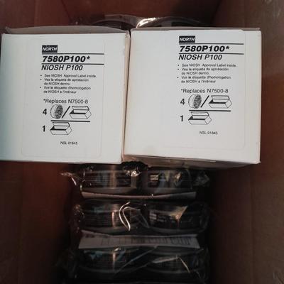 Honeywell NORTH safety Organic vapors respiratory replacement filters Different colors are different strengths. (5)