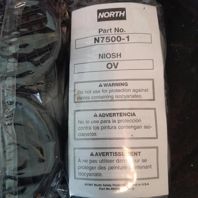 Honeywell NORTH safety Organic vapors respiratory replacement filters Different colors are different strengths. (5)