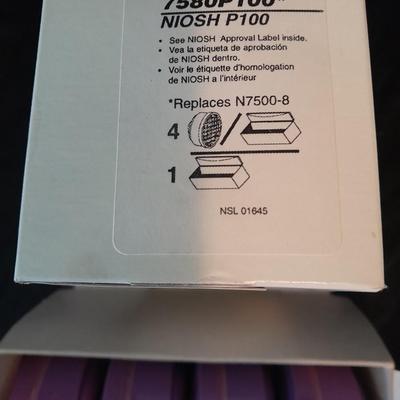 Honeywell NORTH safety Organic vapors respiratory replacement filters Different colors are different strengths. (5)