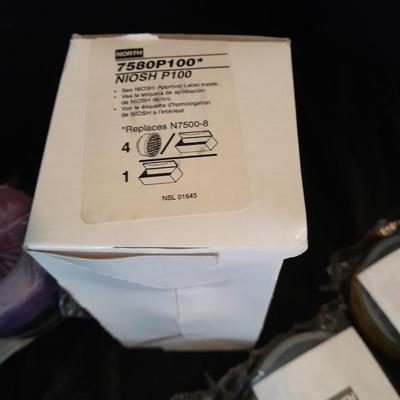 Honeywell NORTH safety Organic vapors respiratory replacement filters Different colors are different strengths. (7)