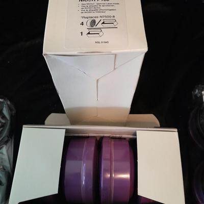 Honeywell NORTH safety Organic vapors respiratory replacement filters Different colors are different strengths. (4)