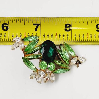 VINTAGE CRYSTAL MICHELLE JOHNSON EARRING