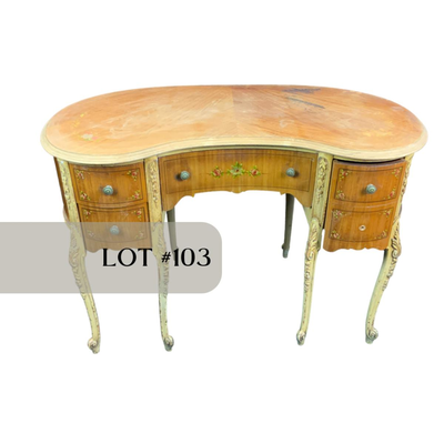 Lot 103 | Kidney Writing Desk