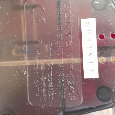 Sony Infrared stereo transmitterTMR-IF240R headphones with charger and Music on CD