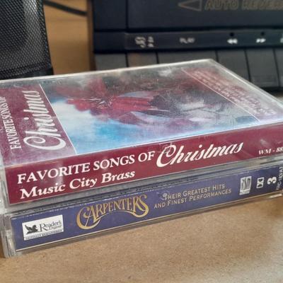 Realistic SCP-32 Electric stereo cassette tape player with tapes and extra speakers