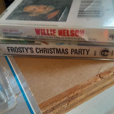 Realistic SCP-32 Electric stereo cassette tape player with tapes and extra speakers