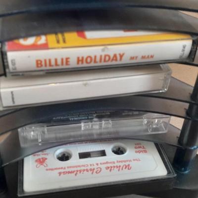 Realistic SCP-32 Electric stereo cassette tape player with tapes and extra speakers