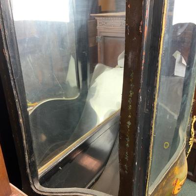 Lot 105 | Intricate Convex Glass Cabinet