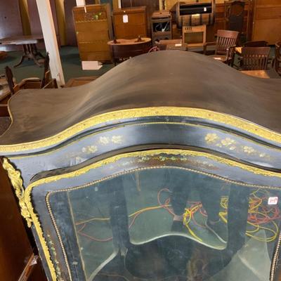 Lot 105 | Intricate Convex Glass Cabinet