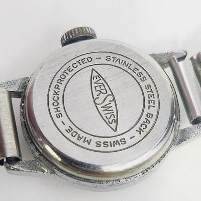 EVER SWISS SWISS MADE WIND UP ANALOG WOMENS WATCH - WORKS