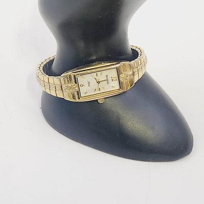 ARMITRON NOW #75/3414GP SWISS MADE - MOTHER OF PEARL FACE - STRETCH BAND
