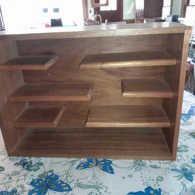 Oak Free standing or hang on the wall shelf