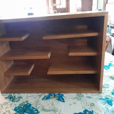 Oak Free standing or hang on the wall shelf