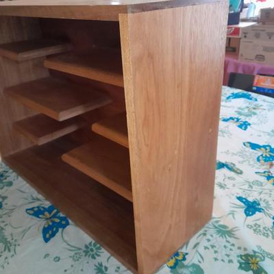 Oak Free standing or hang on the wall shelf