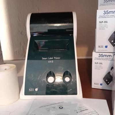 SII Smart Label Thermal Printer 440 with ink and more model number SLP 440