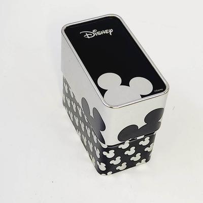 NEW DISNEY MICKEY & MINNIE WATCH - SILVER TONED W/ ORIGINAL PACKAGING