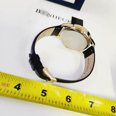 NEW LEATHER BAND  BERNOUILLI FAUN II WATCH W/ ORIGINAL BOX