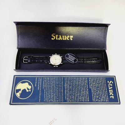 NEW STAUER 1944 RITORNO TIMEPIECE WATCH W/ ORGINAL PAPERWORK & PACKAGING