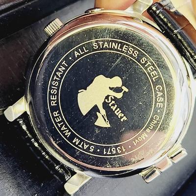 NEW STAUER 1944 RITORNO TIMEPIECE WATCH W/ ORGINAL PAPERWORK & PACKAGING