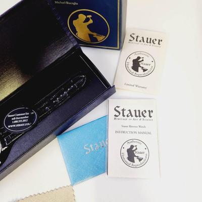 NEW STAUER 1944 RITORNO TIMEPIECE WATCH W/ ORGINAL PAPERWORK & PACKAGING