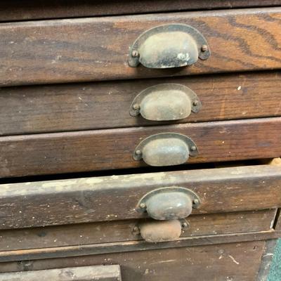 Lot 112 | Industrial Salvage Cartographerâ€™s Chest