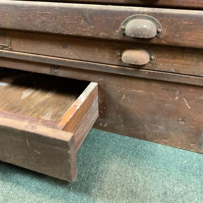 Lot 112 | Industrial Salvage Cartographerâ€™s Chest